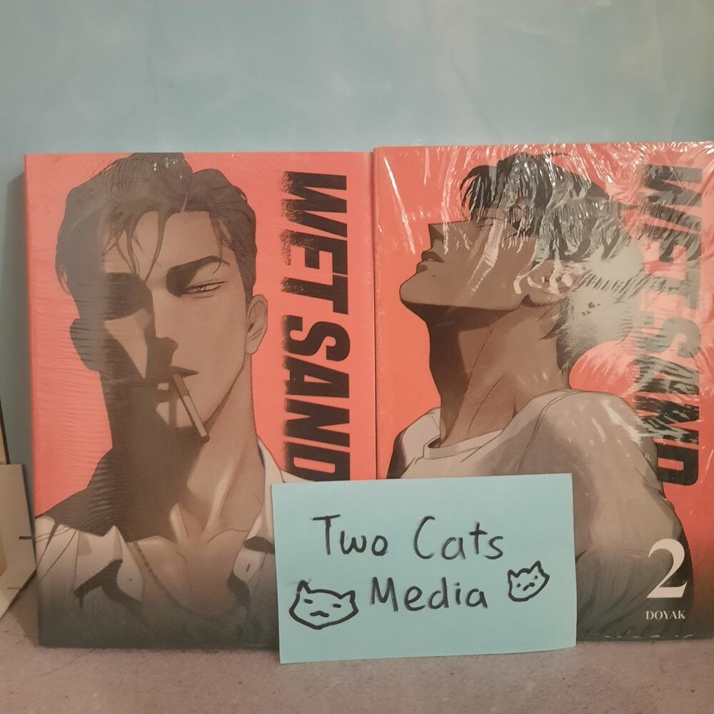 📚 Wet Sand Vol. 1+2 Official English Manga Bundle Sealed Yaoi